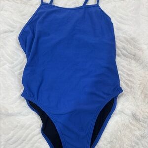 JOLYN blue one piece swimsuit